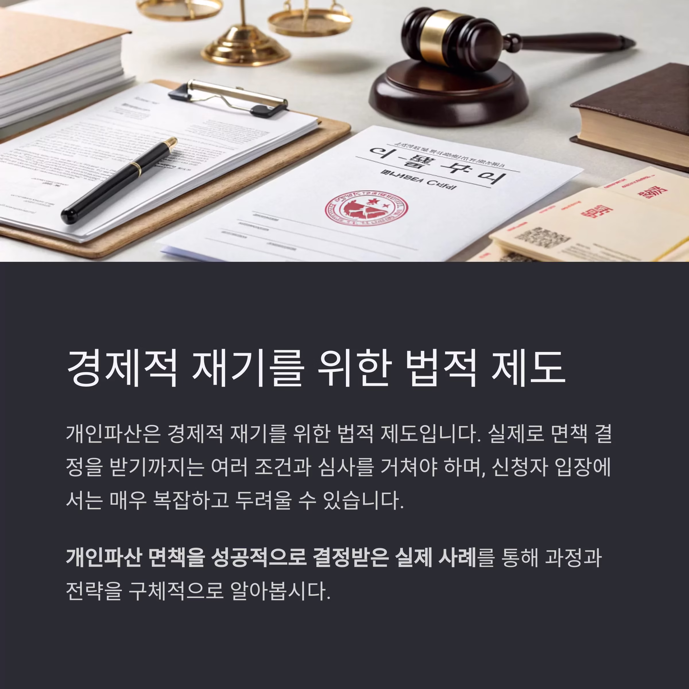 개인파산 면책, 어떻게 결정받을까? 성공사례로 알아보는 현실 전략